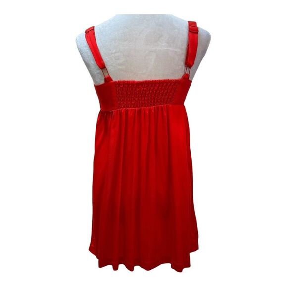 Urban Outfitter  Red Jumper‎ Style Spaghetti Strap  Preppy Dress Size S - Picture 3 of 10